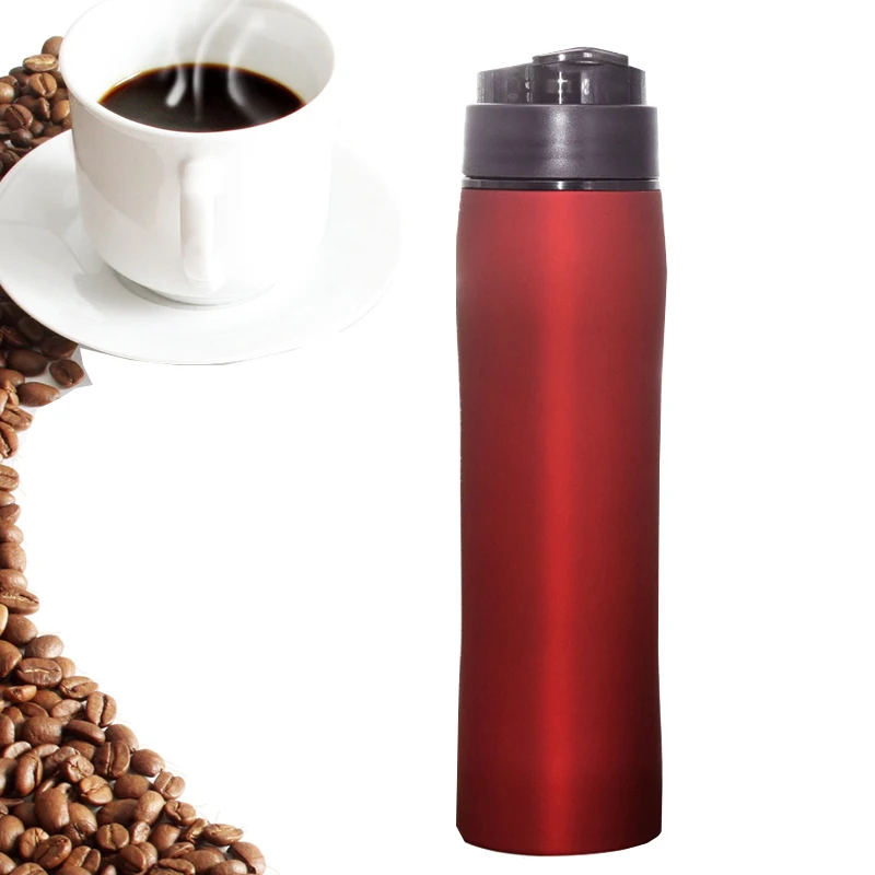 350ML Portable Coffee Maker French Hand Press Cafeteira Espresso Stainless Coffee Machine Insulation Coffee Pot Percolator  (5)