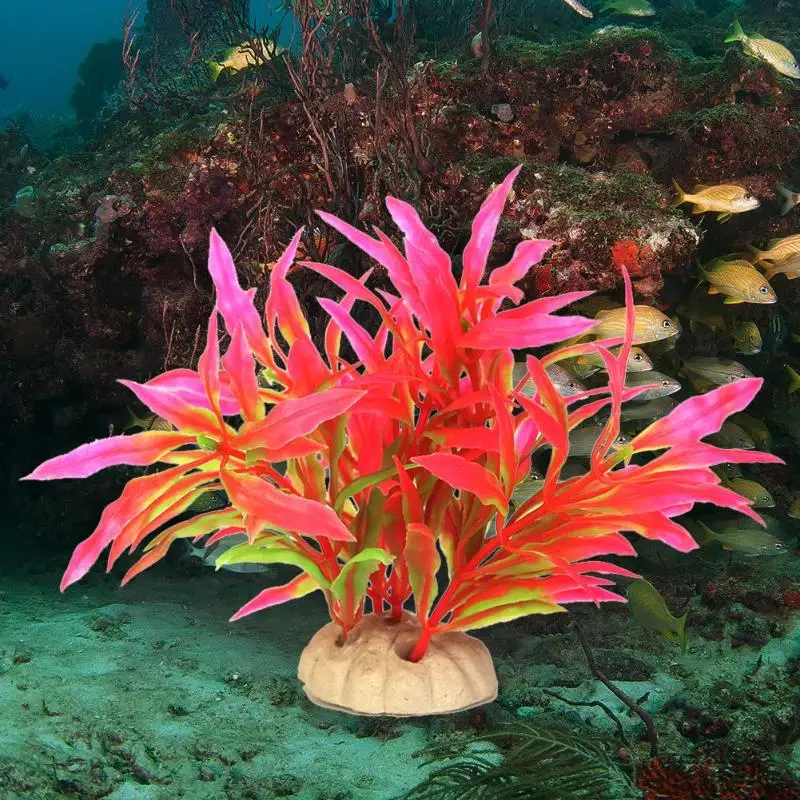 Имитация водная трава искусственное Подводное растение аквариум аквариумный Декор для дома заводь для рыбной ловли искусственные