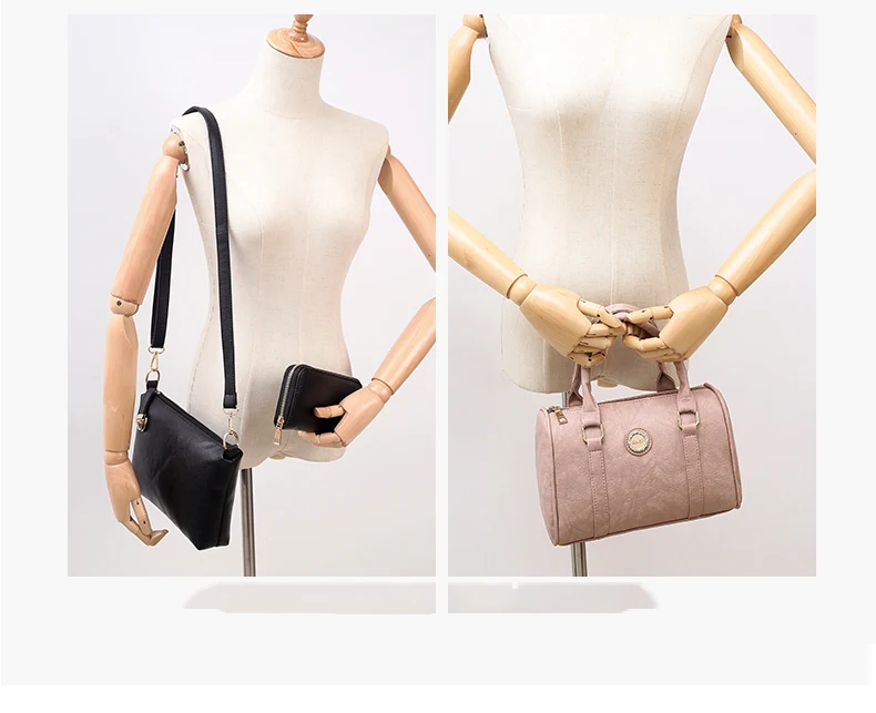 Женская сумка для мамы, набор из 5 предметов, роскошные сумки, женские сумки, Дизайнерская кожаная сумка через плечо, кошельки и сумочки, косая сумка