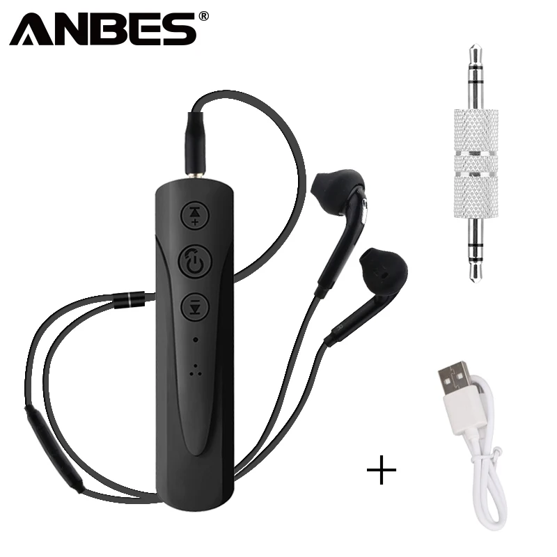 ANBES Bluetooth наушники беспроводные стерео супер бас спорт Проводная гарнитура с