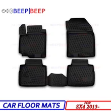 Для Suzuki SX4 2013-автомобильные коврики ковры авто коврики водонепроницаемый пылезащитный Стайлинг Защита интерьера