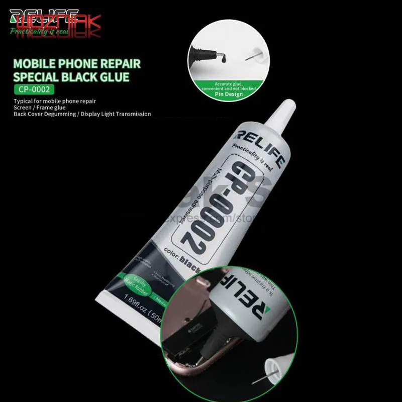 

RELIFE CP-0002 mobile phone LCD screen repair black glue Maintenance Warping screen Frame opening Mobile phone shell