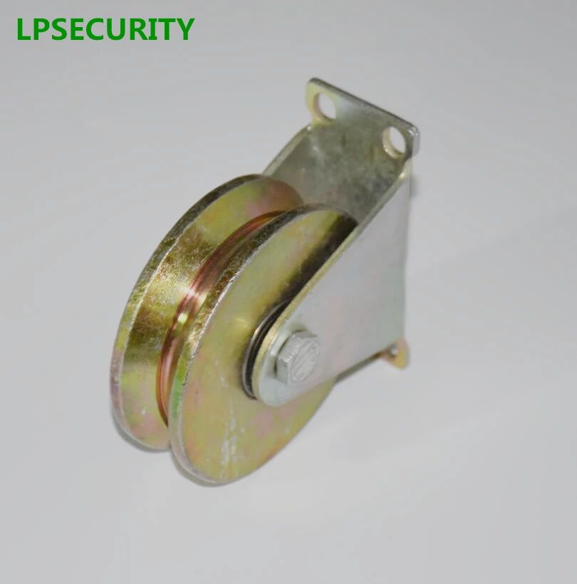Открыватель ворот LPSECURITY 2 5 дюйма стальной V образный колесный рельсовый шкив