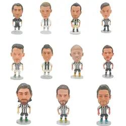 Juventus Team Cristiano Ronaldo рисунок куклы игрушки для украшения автомобиля 11 шт. Juventus фигурки для футбольных фанатов подарок