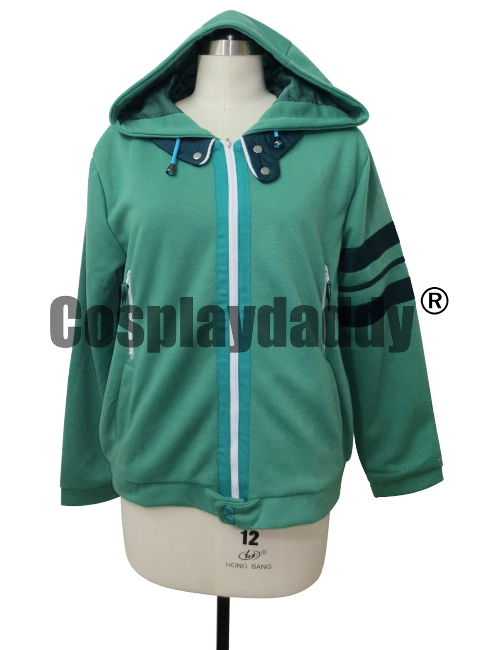 green hoodie outfit