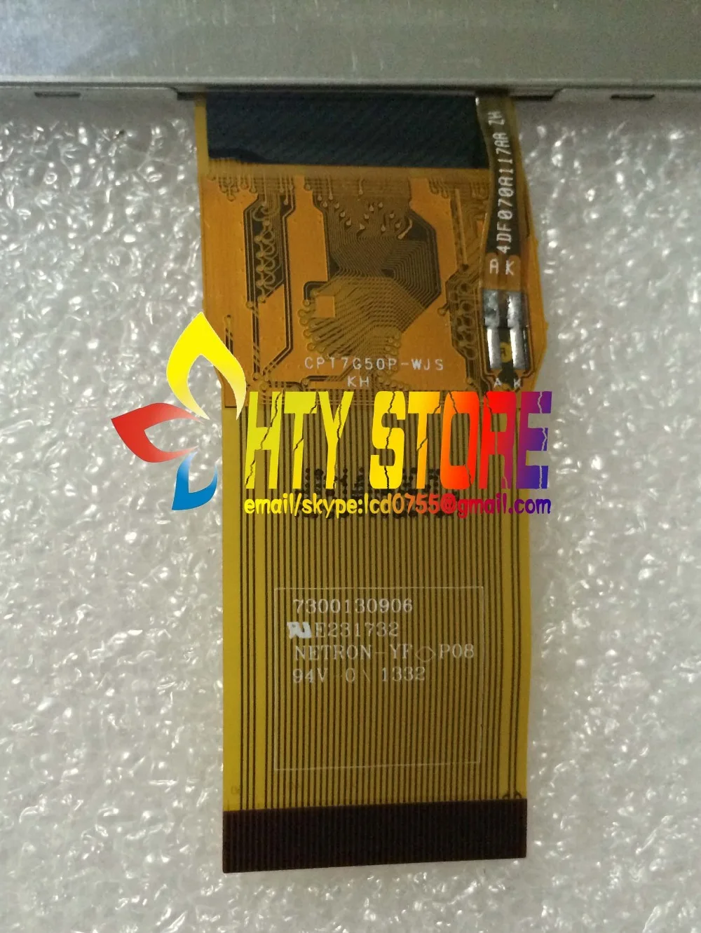 Оригинальный и новый 7 дюймов 50pin жк-экран кабеля 7300130906 E231732 для планшет пк