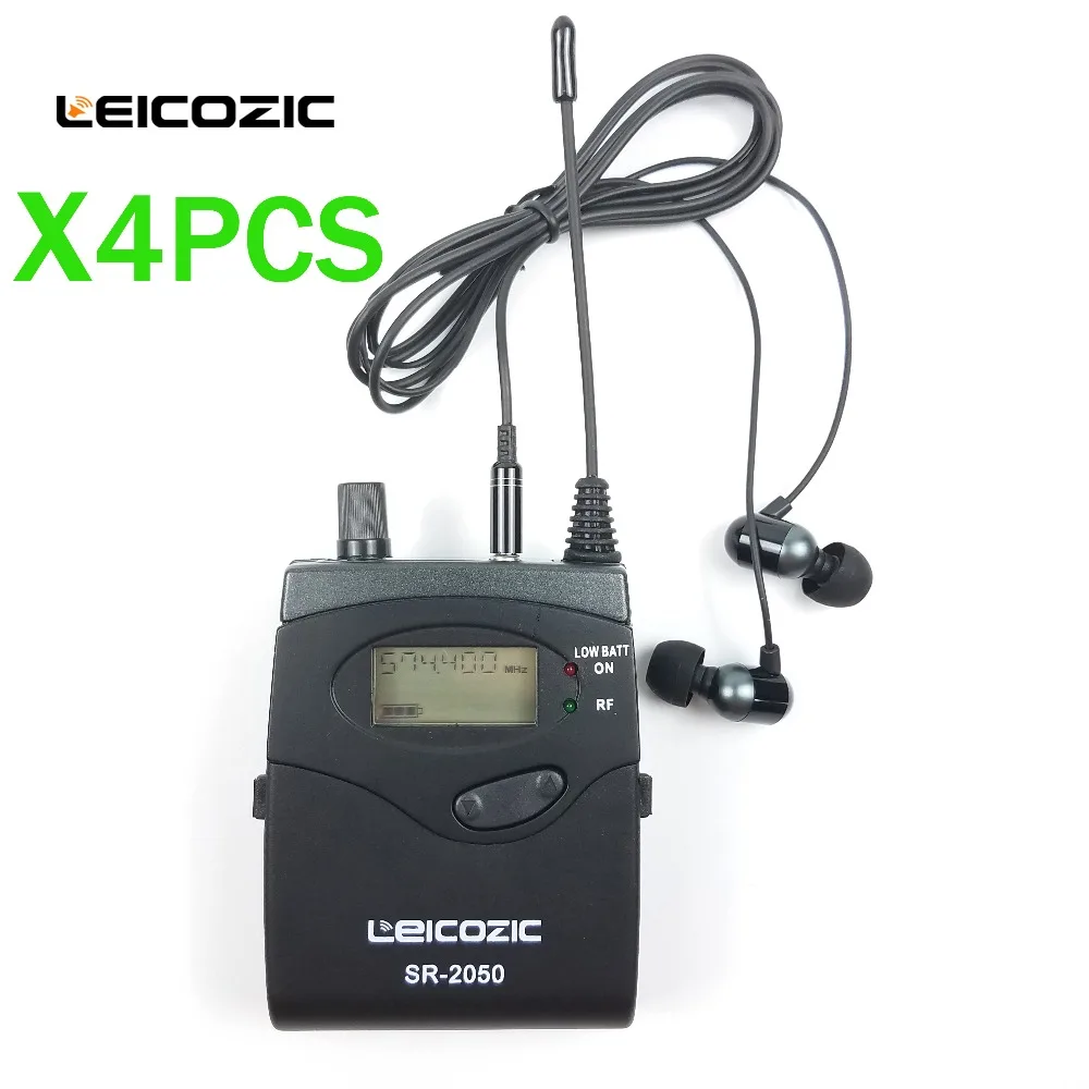 Leicozic 4pcs receivers for sr2050 in ear monitor