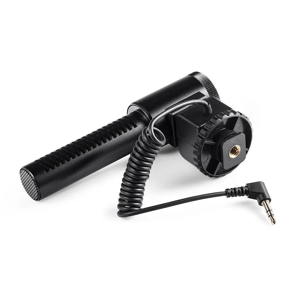 

Professional Photography Camera Recording Microphone MC-810 DSLR Camera Mounted Microphone for Interview Movie Pickup for DSLR