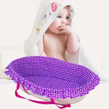 Кукурузные тканые горячие детские кроватки кровать для малыша Детские спальные кроватки ручной работы детская кровать корзина для мальчиков и девочек путешествия раскладная кровать для малышей