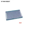 5pcs 4x6cm 40x60 mm Blue Double Side Prototype PCB Universal Printed Circuit Board Protoboard For Arduino ► Photo 3/6