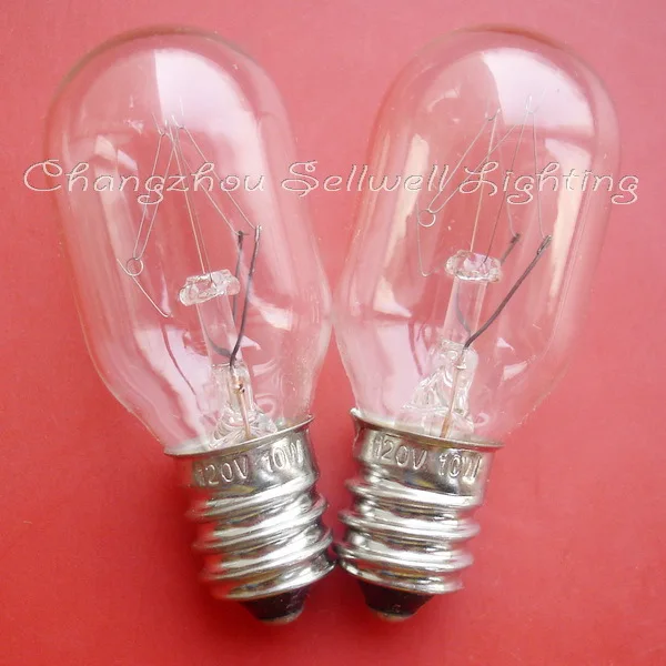 

Миниатюрная лампочка 120v 10w e12 t20x48 a235