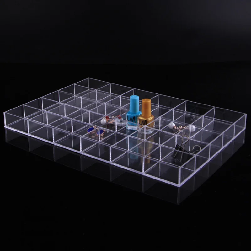 

Clear Acrylic Empty Storage Box Nail Art Rhinestone Jewelry Storage Beads Display Container Case Wholesale Organizer Holder