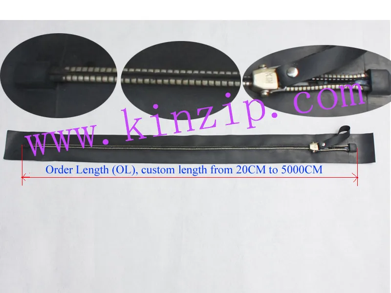 90CM drysuit zipper KIN waterproof zip airtight zippers FREE SHIPPING