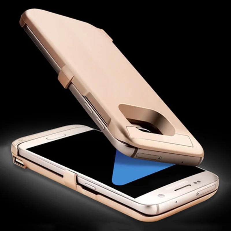 

6500mAh Battery Case External Battery Backup Charger Case Cover Pack Power Bank for Samsung Galaxy S7 S7 Edge