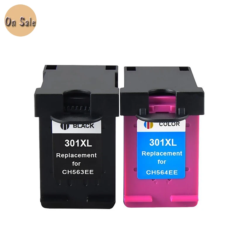 For HP 301XL black and color ink cartridge for HP301 For HP 301 XL Deskjet 1000