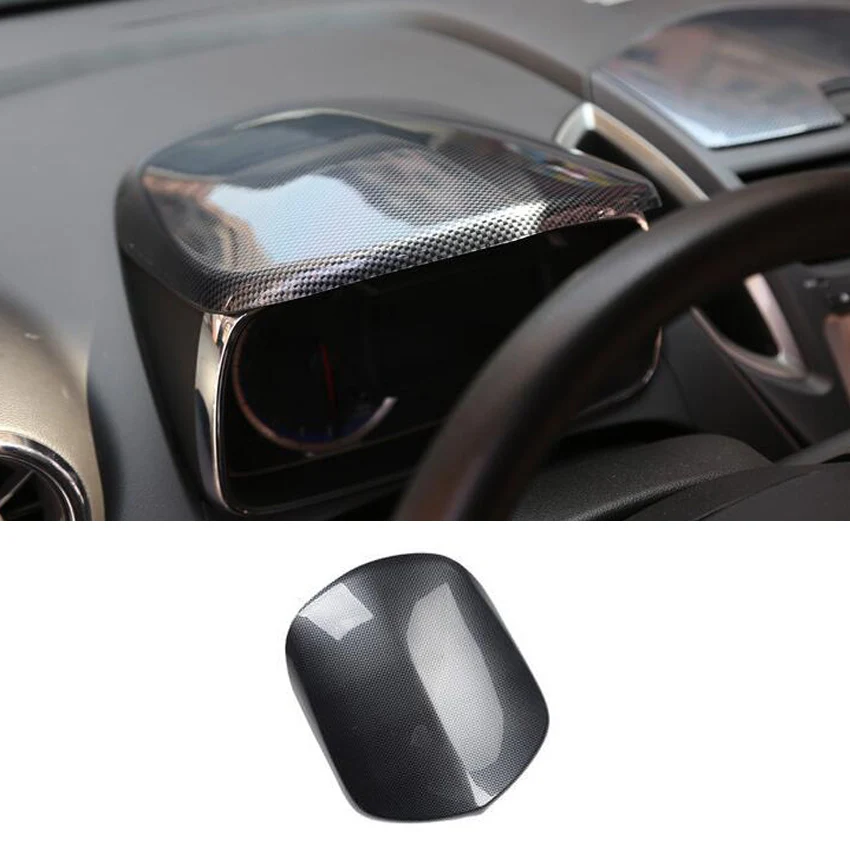 

Car Instrument Cover Decoration Car-covers Styling For Chevrolet Trax 2014 2015 2016 2017 Carbon Fiber Style ABS Accessories