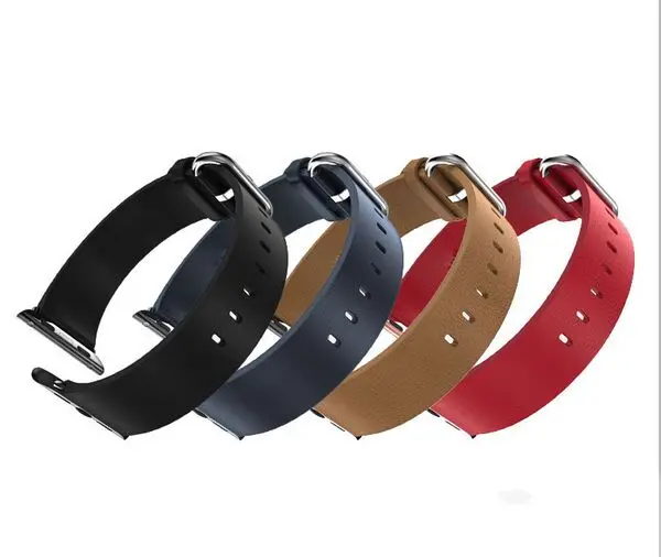 38mm 42mm RV77 Apple font b Watch b font Band Genuine Leather Strap font b Smart