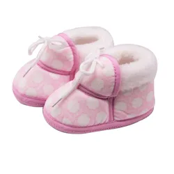Baby Shoes Winter Boots Baby Girl Flowers Printed Cotton Shoes Newborn Belt Short Tube Warm Boots Baby Shoes Winter Boots Baby Girl Flowers Printed Cotton Shoes Newborn Belt Short Tube Warm Boots