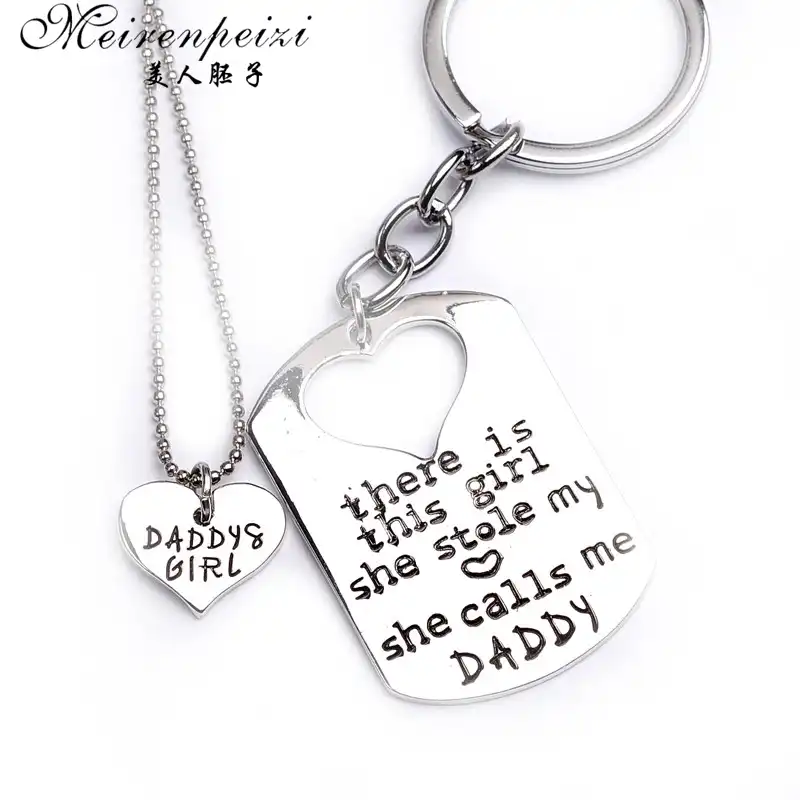 a girl stole my heart keychain