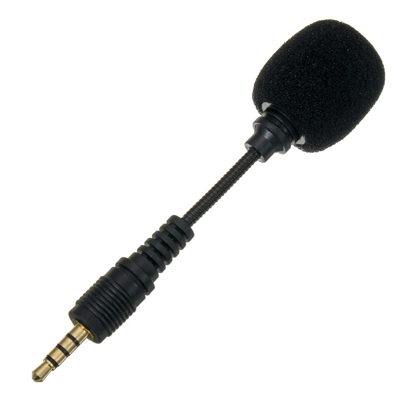 

Mini Portable 3.5mm Jack Cellphone Flexible Microphone Mic Mono Stereo Microphones for IOS Android Smartphone for Recorder