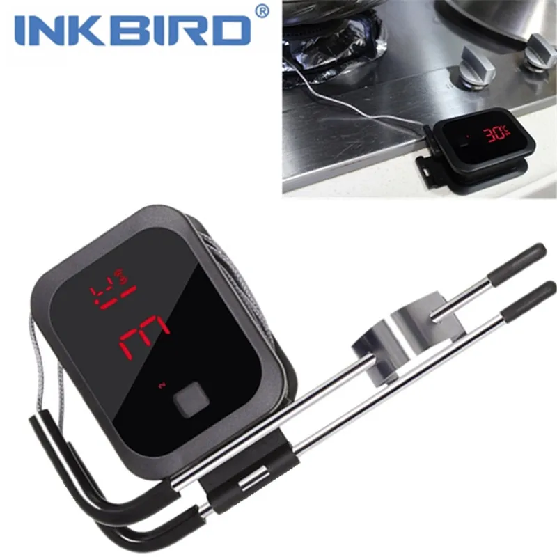 

Bluetooth Wireless BBQ Digital Cooking Kitchen Meat Thermometer for Grill Oven Smoker Clock Timer Tools Food Meat Thermometer