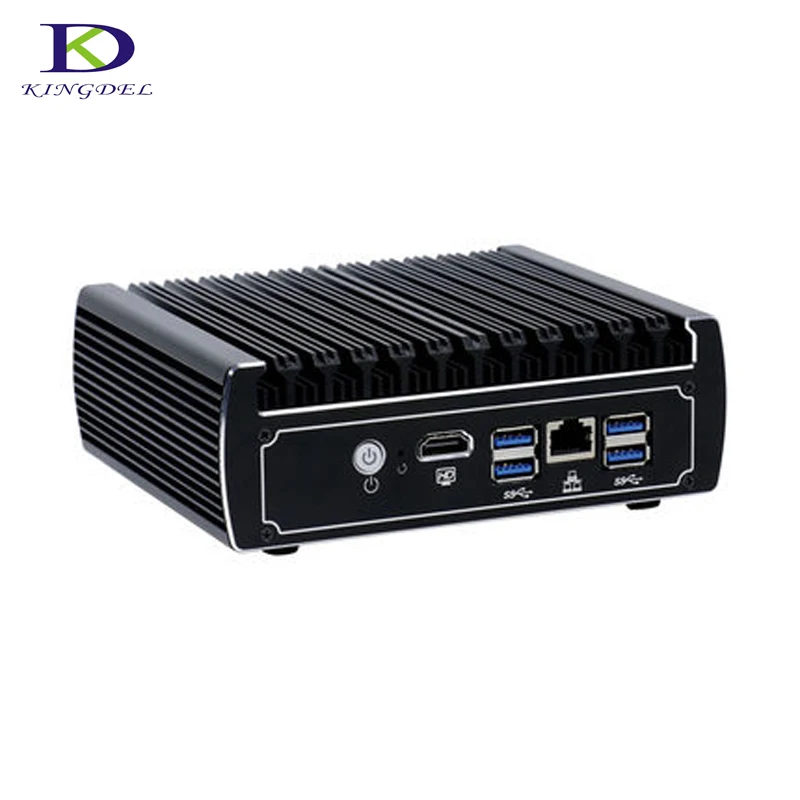 New Model Fanless Mini PC Hardware Firewall Kingdel i7 Pfsense Mini PC KabyLake Celeron 3865U with 6*RJ45 1000M LAN 1COM 4USB3.0 New Model Fanless Mini PC Hardware Firewall Kingdel i7 Pfsense Mini PC KabyLake Celeron 3865U with 6*RJ45 1000M LAN 1COM 4USB3.0