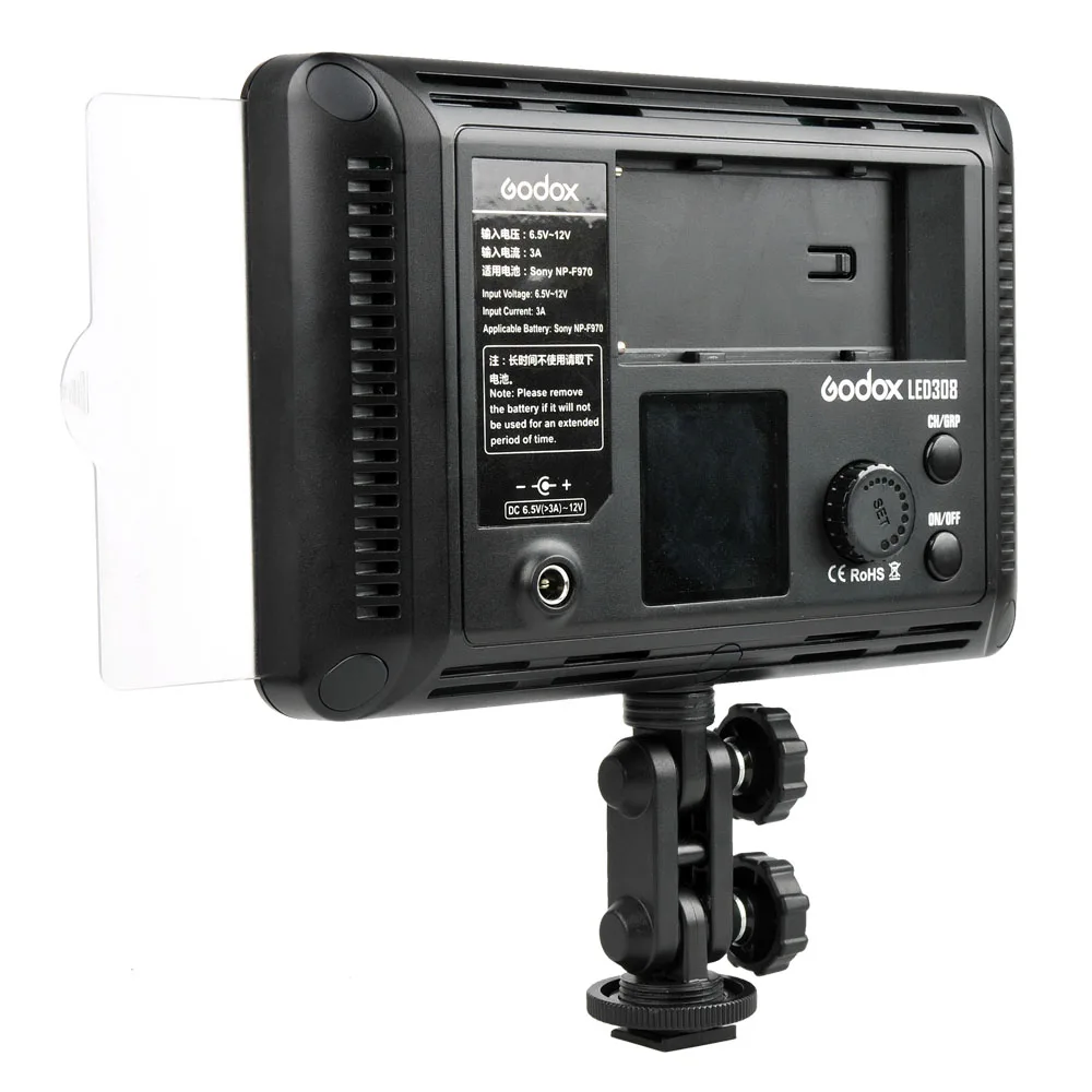 Godox LED308Y 3300K светодиодная 308 лампа для видеосъемки с беспроводным пультом