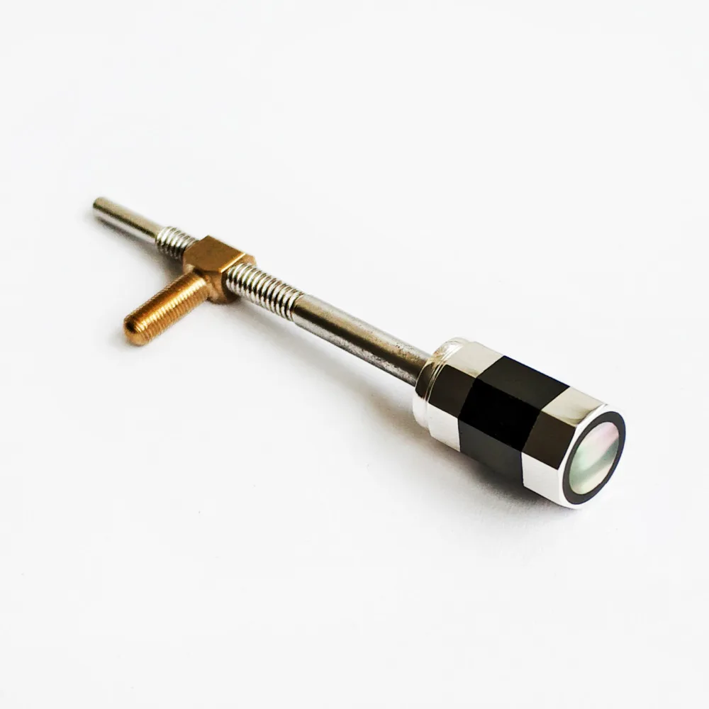

Master Level Sterling Silver Ebony Button for Bow Frog FPS010