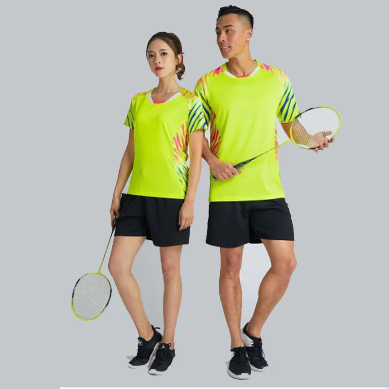two piece set women tracksuit mens sport suit training outfit badminton volleyball tennis jersey set couple sweatsuit track suit