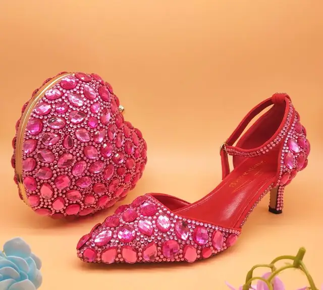 fuschia pink sandals for wedding