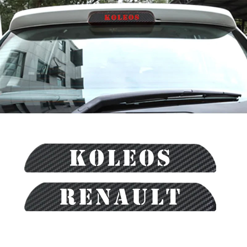 

Car Styling Rear High Braking Light Frame Cover Protection Trim Car Sticker For Renault Koleos 2009 to 2016