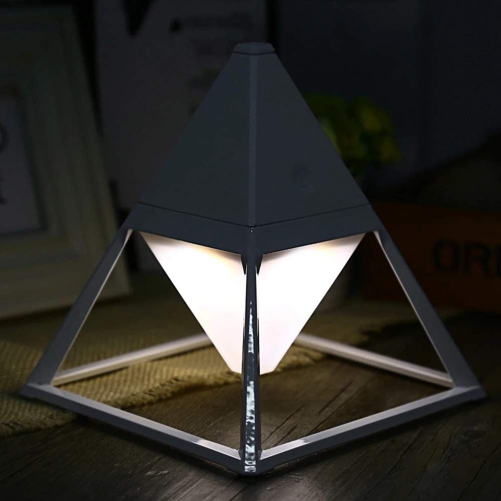 Gxdiffuser AC 100 240 В 4 Вт USB Перезаряжаемые светодиодные Настольная Light Touch затемнения