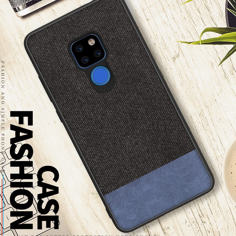 Простой Модный мягкий силиконовый чехол для Huawei Mate 20 Lite RS Pro с краями