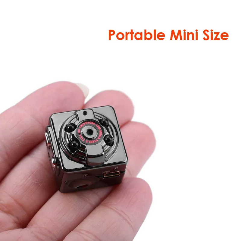 SQ8 Mini DV секретная камера Espia HD 1080P носимое видео голосовое управление датчик
