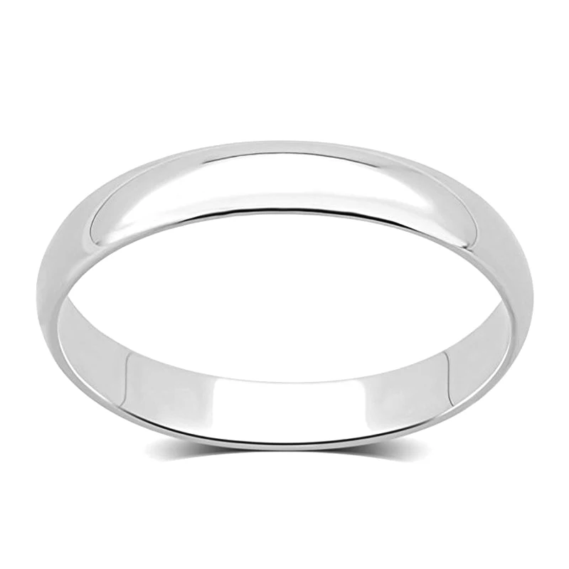 AINUOSHI 14 к однотонное гладкое кольцо из белого/желтого золота классическое обручальное кольцо для мужчин, для влюбленных, кольцо, ювелирное изделие