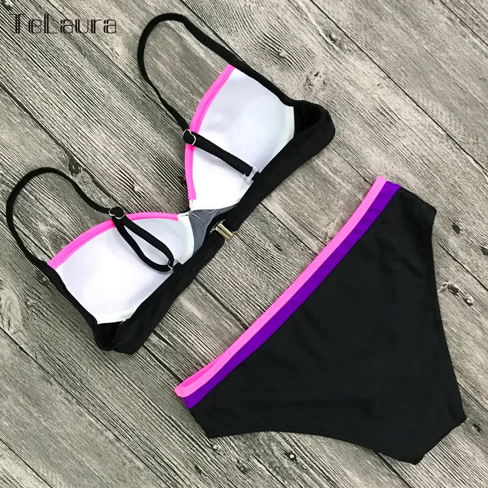 2018 New Sexy Bikini Women Swimwear Push Up Swimsuit Bathing Suit Plus Size Swimwear Biquinis Summer Beach Wear Swim Suit Female -