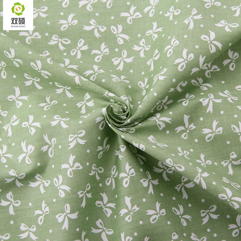 Shuanshuo горячий цветочный из хлопчатобумажной ткани пэчворк рукоделие текстиль узор швейная ткань для кукольной одежды сумки 40x50 см A2-6-2