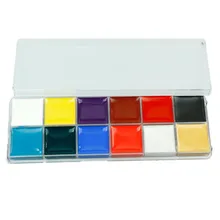 Haicar 12 цветов краска для лица и тела макияж пигментная краска многоцветная серия боди арт Бестселлер#30