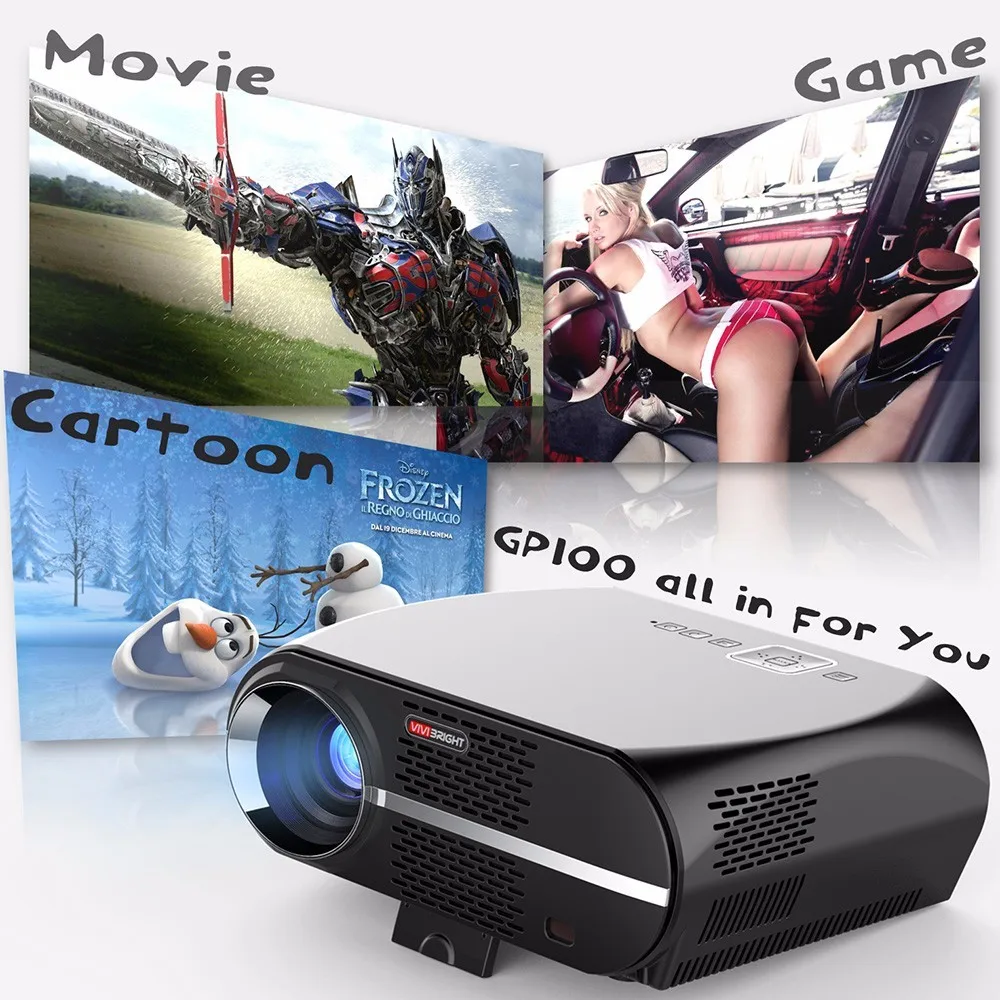 VIVIBRIGHT GP100 UP LED Projector (9)