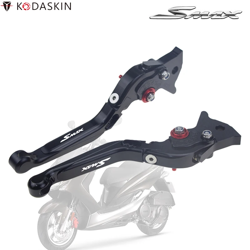 KODASKIN Складные Выдвижные тормозные рычаги сцепления для Yamaha SMAX 155