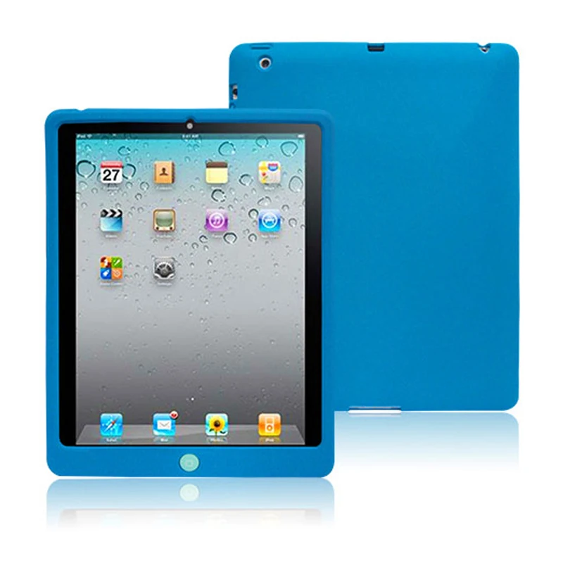 

Case for apple ipad 2 3 4 Children Soft Silicone Case for ipad 4 Jelly Bean Cute Soft Silicone Rubber Protective Skin Shell Case