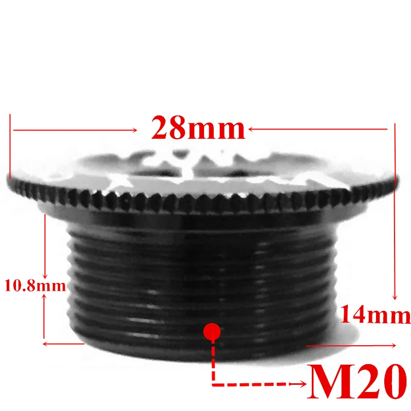 Велосипедная крышка шатуна винтовая крышка M20 MTB дорожный велосипед кривошипный болт шатун крепежный болт CNC кривошипный рычаг винт BB оси винты велосипедный фитинг