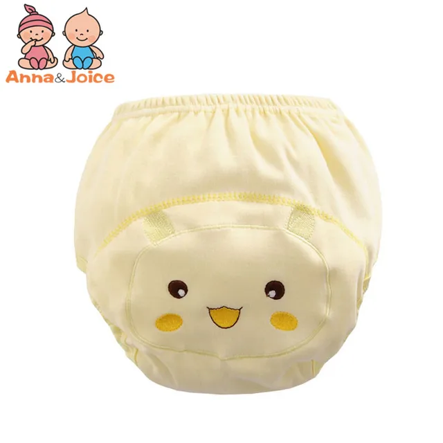 30pcs/lot Free Shipping  Baby Diapers  100% Cotton Unisex Soft Comfortable Cute Cartoon Pattern Diaper Size 80/90/100