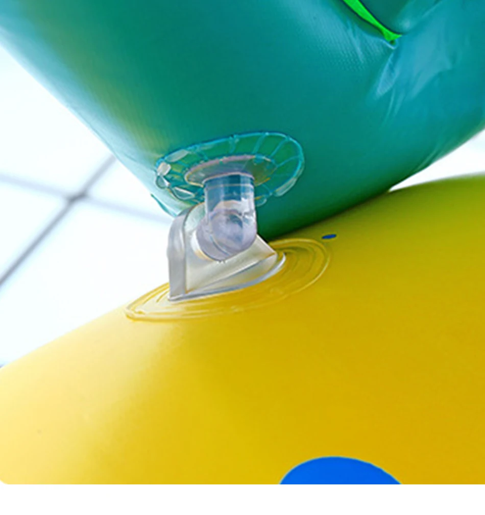 Детское безопасное Надувное поплавок сиденье с защитой от солнца бассейн младенческий плавательный круг Регулируемый надувные плавающие фигурки летняя игрушка