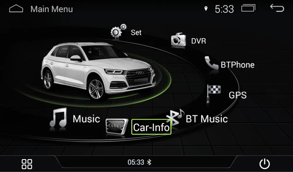 " Android автомобильный мультимедийный плеер для AUDI A4(2008- B8) Q5(2010-) Bluetooth gps навигация Wifi Германия EW980A1