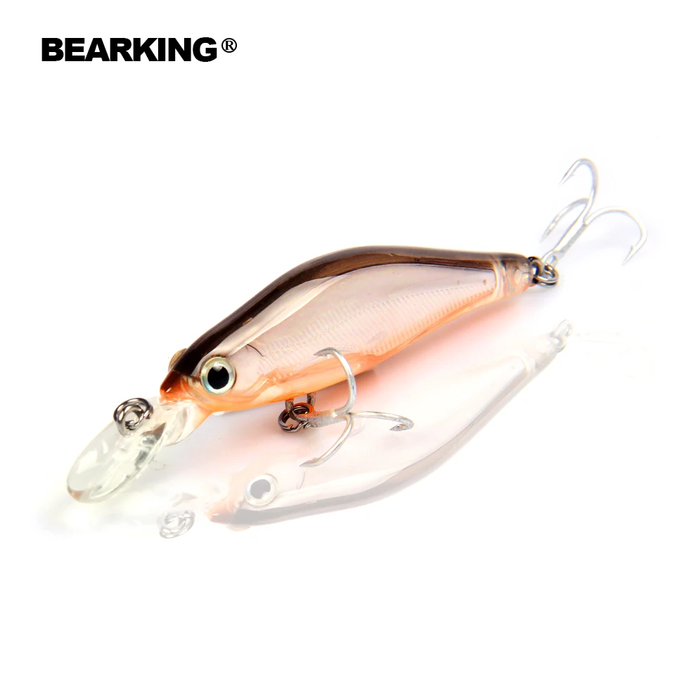 

2018 Bearking Bk17-M65 Wobbler Minnow 6.5cm 6g 1PC Fishing Lure Deep Diving Depth Hard Bait Long Tongue Minnow suspending Lure