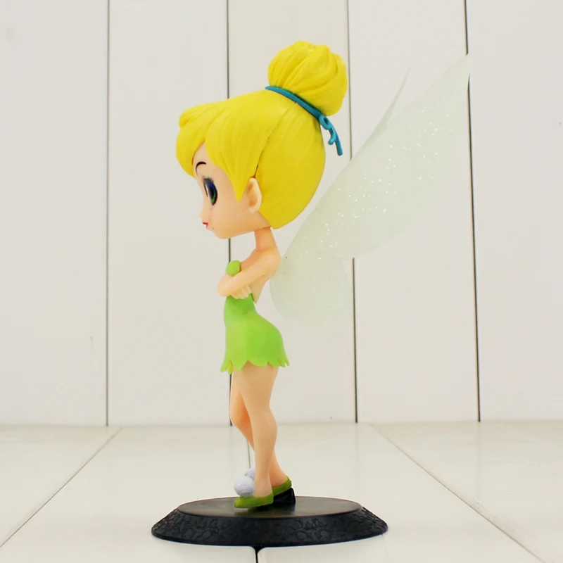 2 шт. 16 см Q Posket Tinkerbell фигурки с основанием принцессы Tinker Bell ПВХ экшн Фигурки
