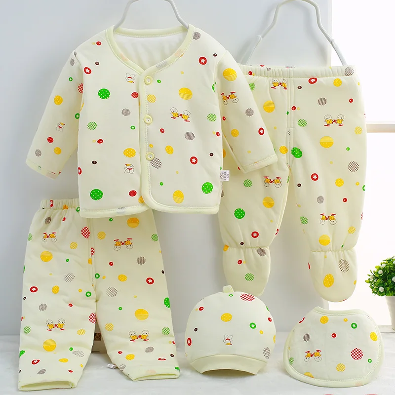 (5 Pieces/set) Various Newborn Baby Infant's Clothing Sets Kids Boy's