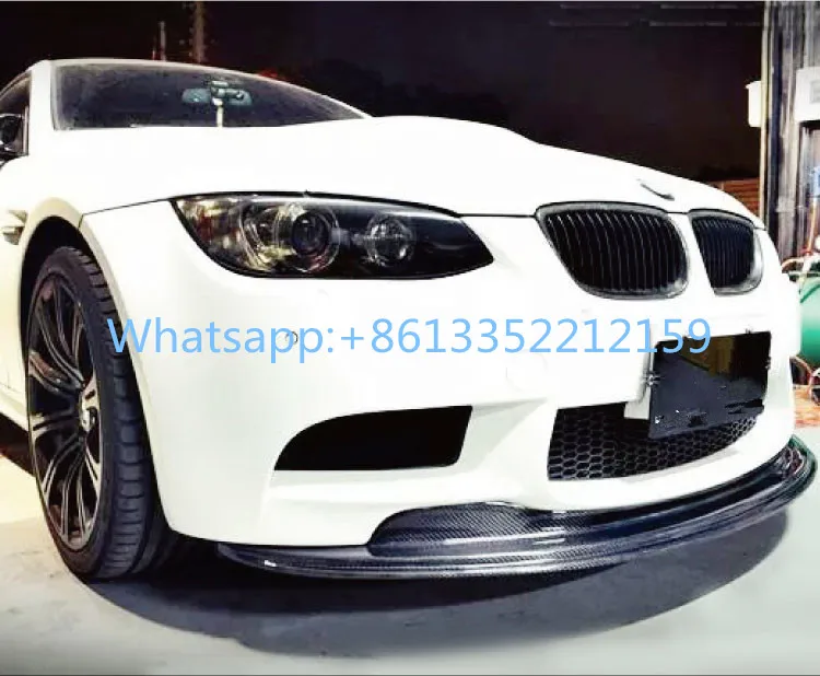 Front diffuser 3S E92 M3 GTS style  front lip (5)