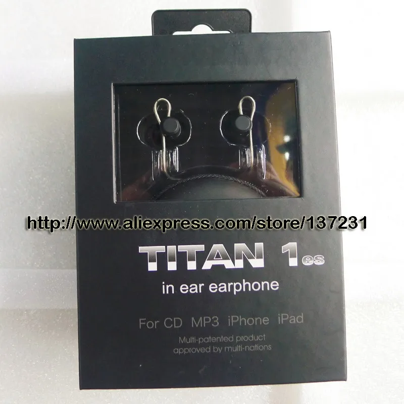 Популярные новые наушники DUNU Titan1ES высококачественные спортивные вкладыши Titan 1es